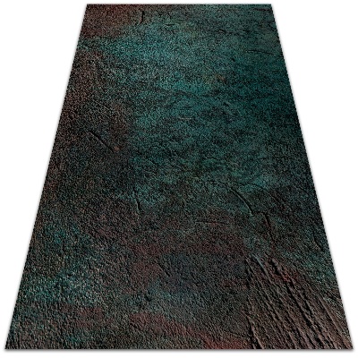 Tapis pour terrasse Béton brun vert