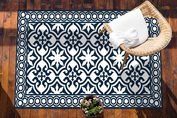 Tapis terrasse Tuiles portugaises