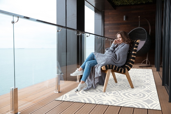 Tapis pour terrasse Modèle de poisson