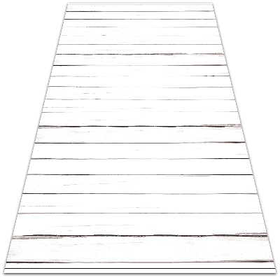Tapis terrasse Vieux planches blanches
