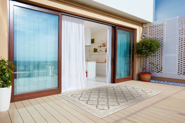 Tapis terrasse Design marocain