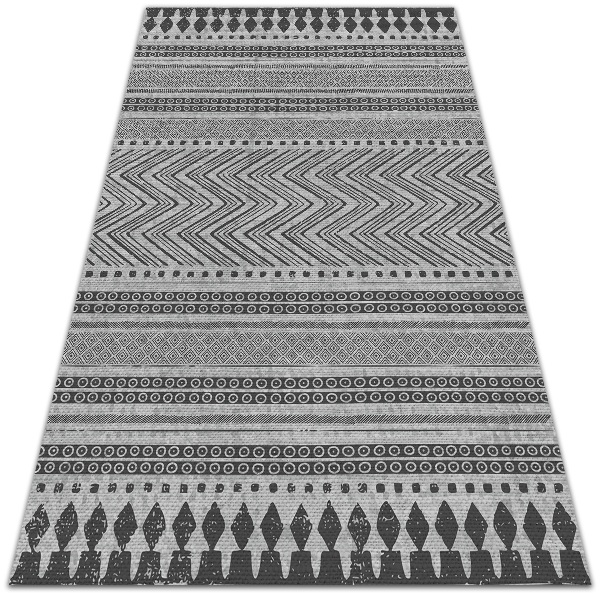 Tapis d'extérieur Bandes et zigzags