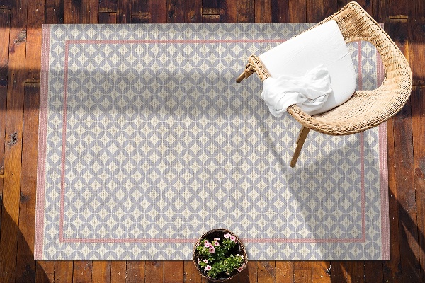 Tapis de terrasse Roues et cadres