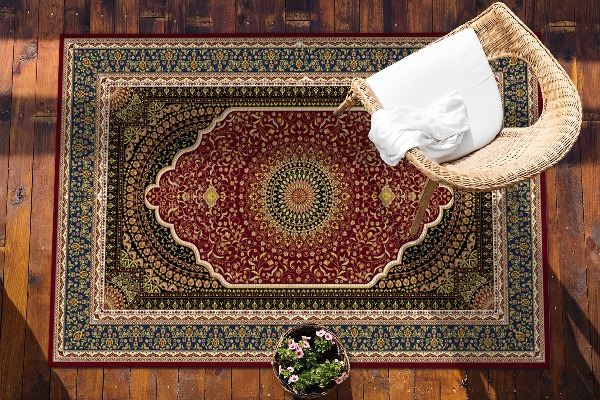 Tapis terrasse Mandalas hindous