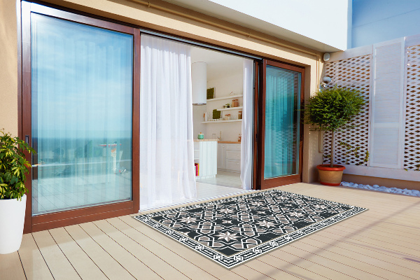 Tapis de jardin Vent rose