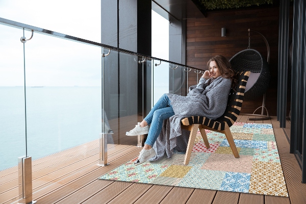 Tapis de jardin Patchwork Différents pièces