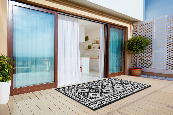 Tapis exterieur terrasse Modèle rétro