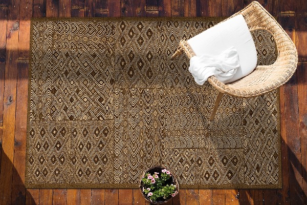 Tapis extérieur terrasse Modèle tribal