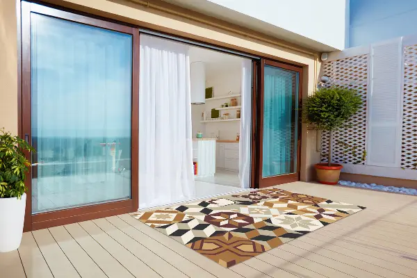 Tapis exterieur terrasse Modèles de mélange