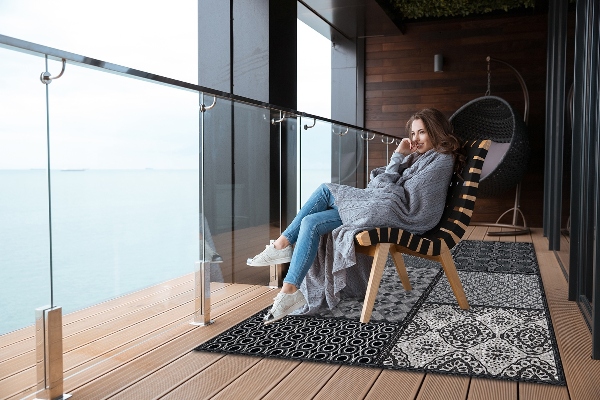 Tapis d'extérieur Mélange de conceptions