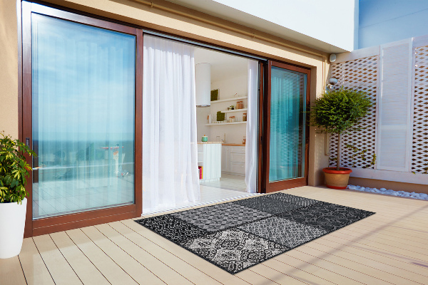 Tapis d'extérieur Mélange de conceptions