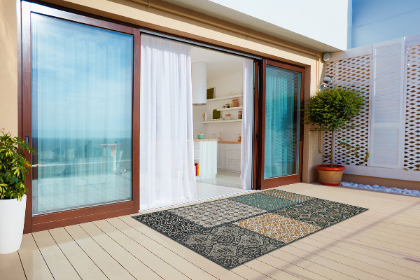Tapis extérieur terrasse Différentes textures