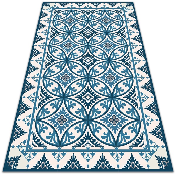 Tapis terrasse Cercles abstraits