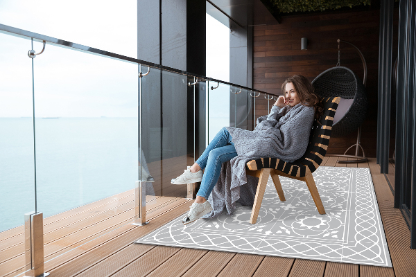 Tapis d'extérieur Modèle symétrique