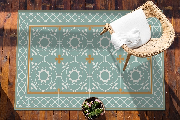 Tapis d'extérieur Symétrie vintage