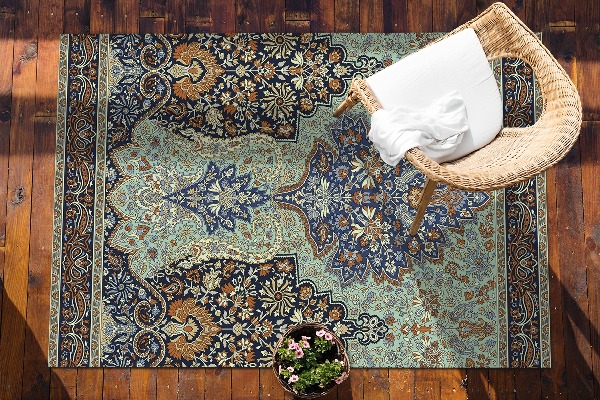 Tapis outdoor Beaux détails turcs