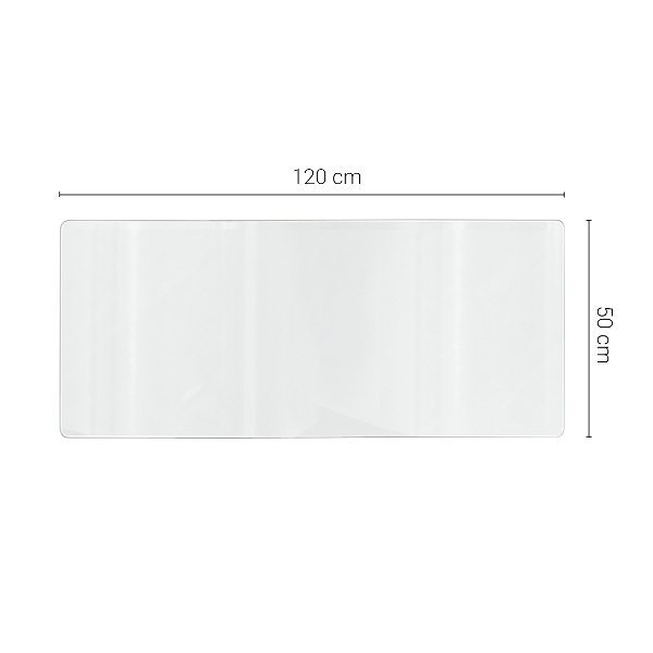 Verre souple pour bureau