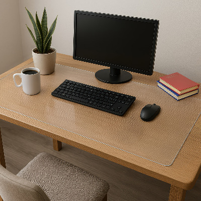 Verre souple pour bureau