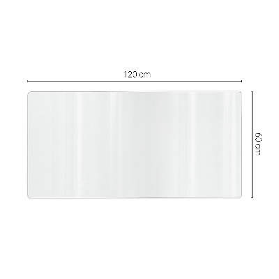Verre souple transparent
