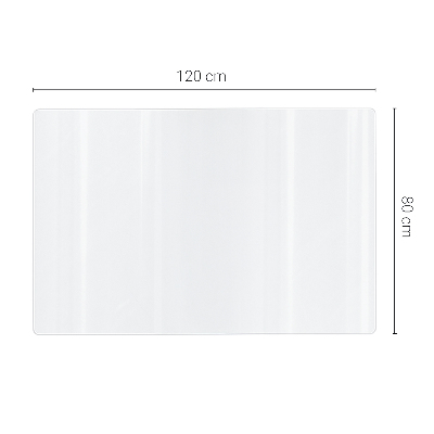 Verre souple transparent
