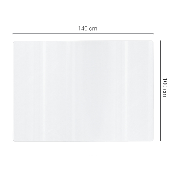 Verre souple transparent