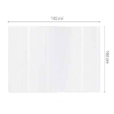 Verre souple transparent