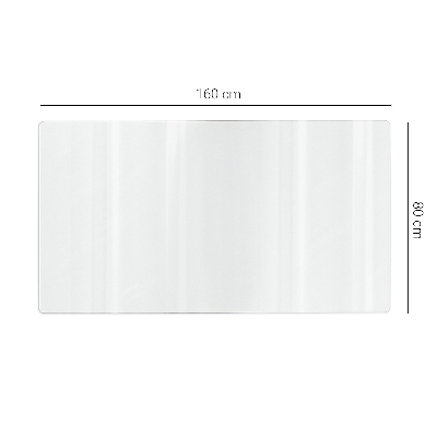 Verre souple transparent