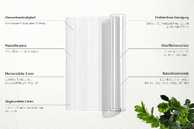 Verre souple transparent