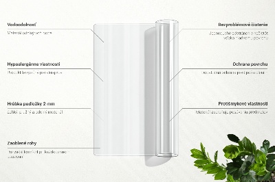 Verre souple transparent