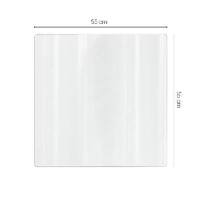 Verre souple transparent
