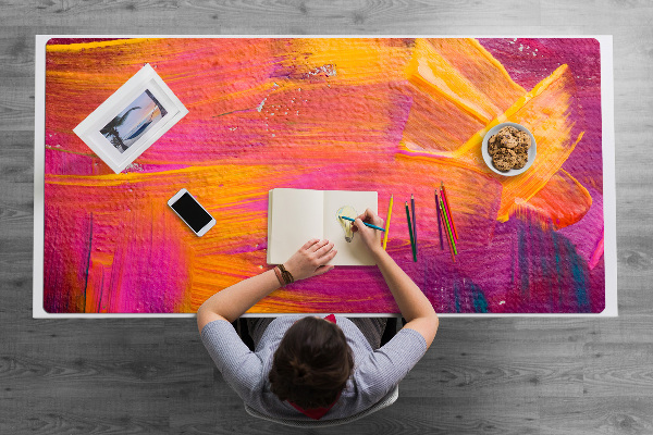 Sous-main bureau Toile peinture