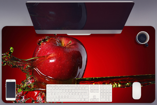 Tapis de bureau Pomme rouge