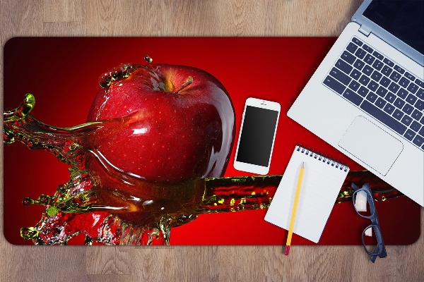 Tapis de bureau Pomme rouge