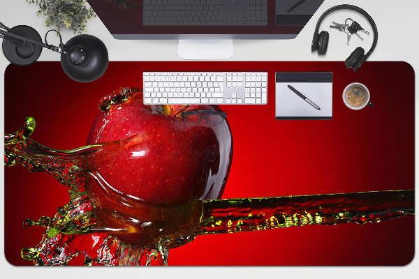 Tapis de bureau Pomme rouge