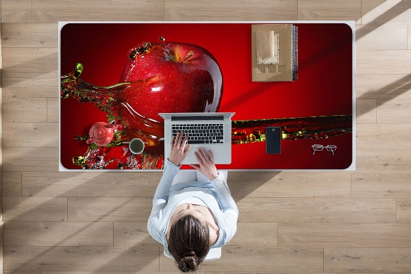Tapis de bureau Pomme rouge