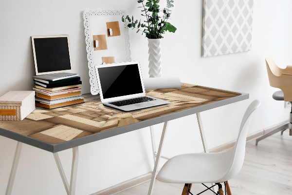 Protège bureau Bois d'abstraction