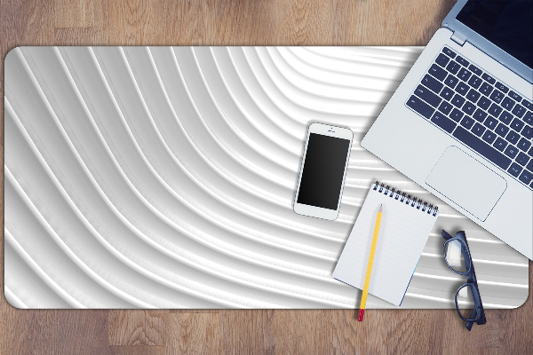 Tapis de bureau Gourmet blanc