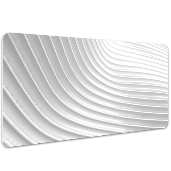 Tapis de bureau Gourmet blanc