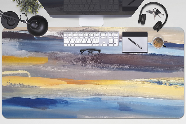 Sous-main bureau Ciel peint