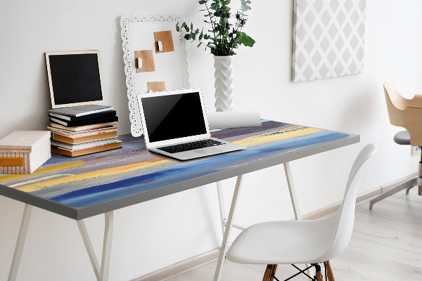 Sous-main bureau Ciel peint