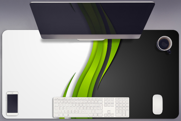 Sous main de bureau Abstraction