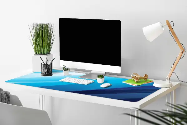 Sous-main bureau Passage bleu