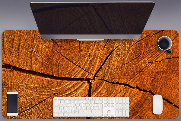 Sous main de bureau Tronc d'arbre