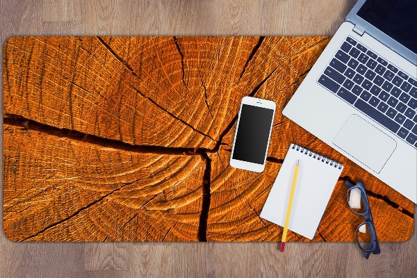 Sous main de bureau Tronc d'arbre