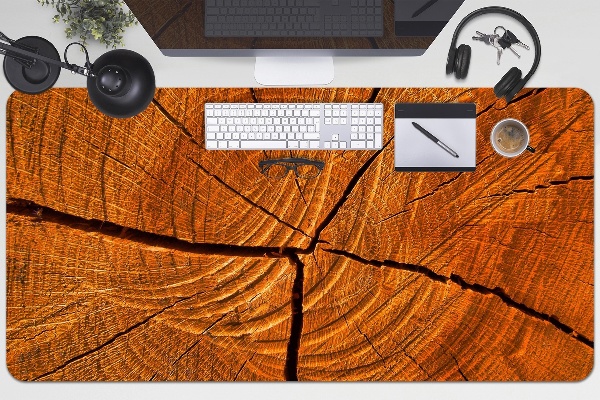 Sous main de bureau Tronc d'arbre
