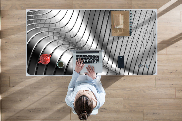 Sous main de bureau Métallique