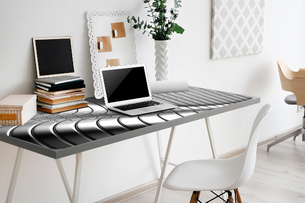 Sous main de bureau Métallique