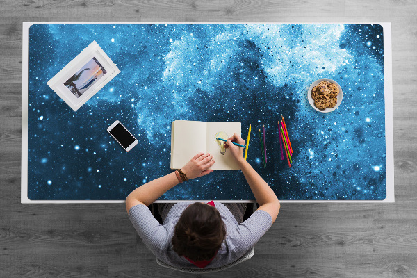 Sous main de bureau Sky la nuit