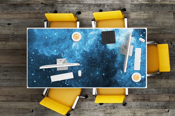 Sous main de bureau Sky la nuit