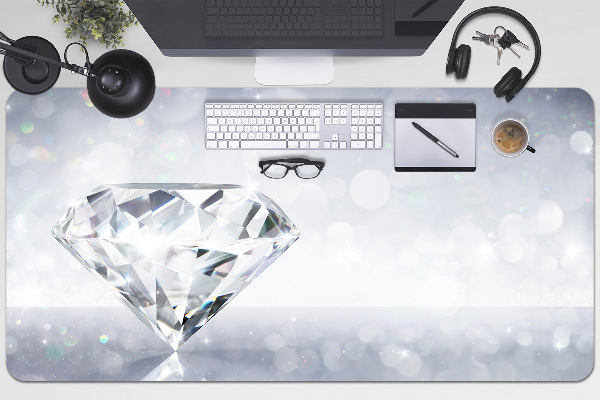 Sous main de bureau diamant